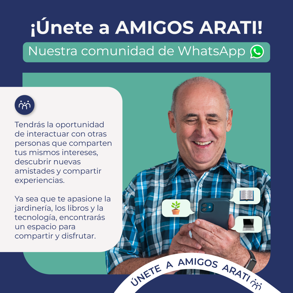 Únete a amigos Arati
